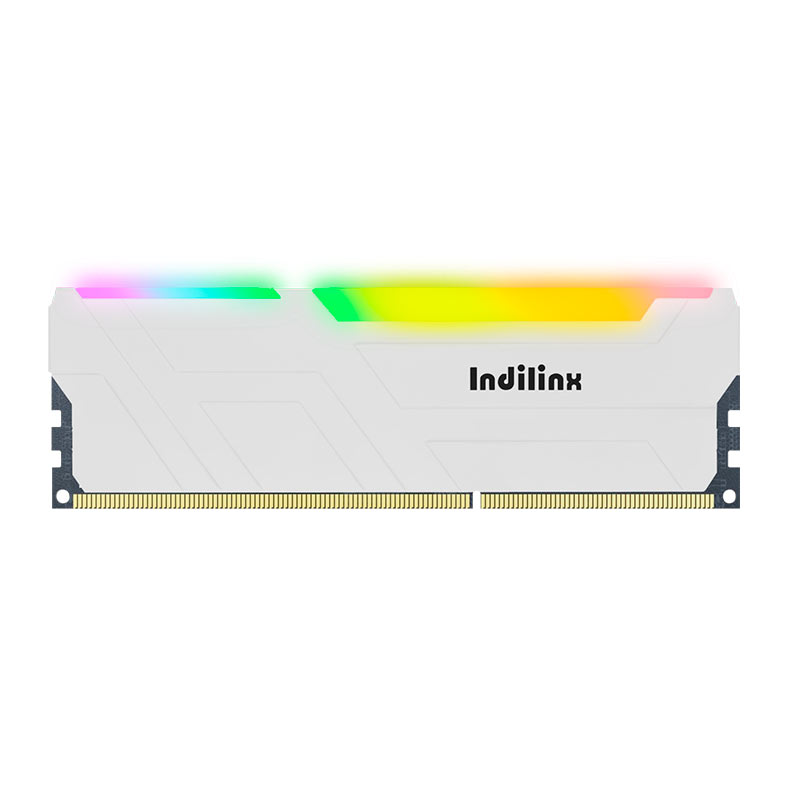 Memoria Indilinx Magic I, RGB, 16GB (1x16GB), DDR5, 6000MHz, C38, Branco, IND-GD5P60SP16XW - imagem 1