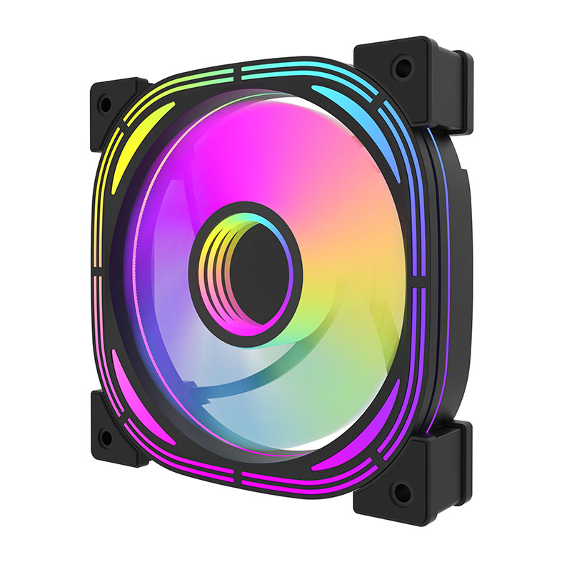 Kit Ventoinhas Aigo DarkFlash Infinity 24se, A-RGB, 5x120mm, Preto, INF24se5in1-BK - miniatura 8