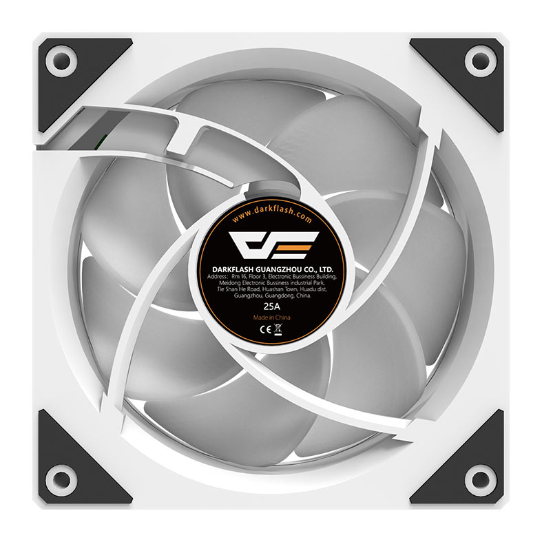 Ventoinha Aigo Darkflash INF32T, ARGB, 120mm, Branco, INF32T-WH - miniatura 10
