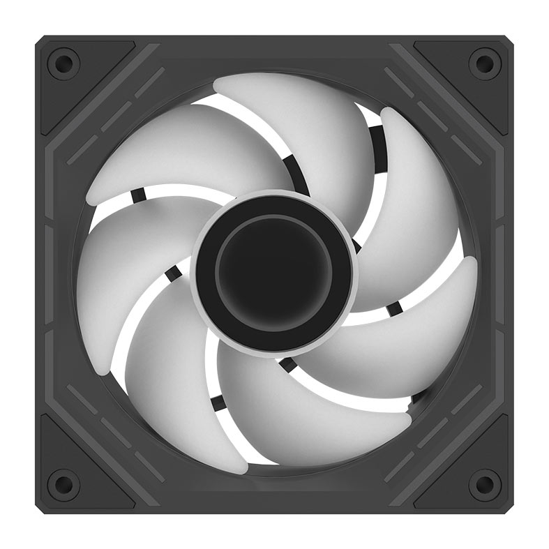 Kit Ventoinhas Aigo Darkflash INF32T, ARGB, 3x120mm, Preto, INF32T3X1-BK - miniatura 8