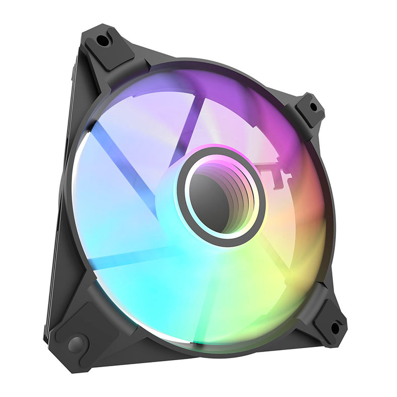 Kit Ventoinhas Aigo DarkFlash Infinity 8, 5x120mm, A-RGB, Com Controladora, INF85in1 - miniatura 4