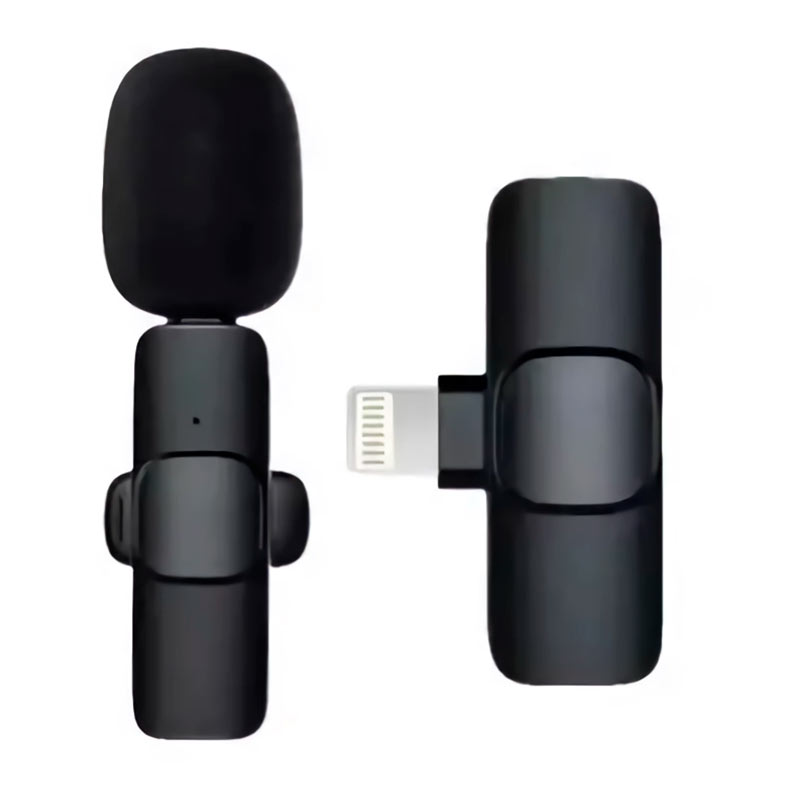 Microfone de Lapela X-Cell, Lightning, Preto, IP-F1 - imagem 1