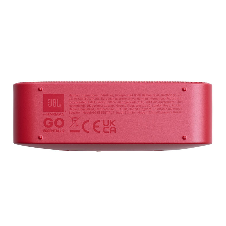 Caixa de Som JBL GO Essential 2, 3W RMS, Bluetooth, Vermelho, JBLGOES2REDBR - miniatura 8