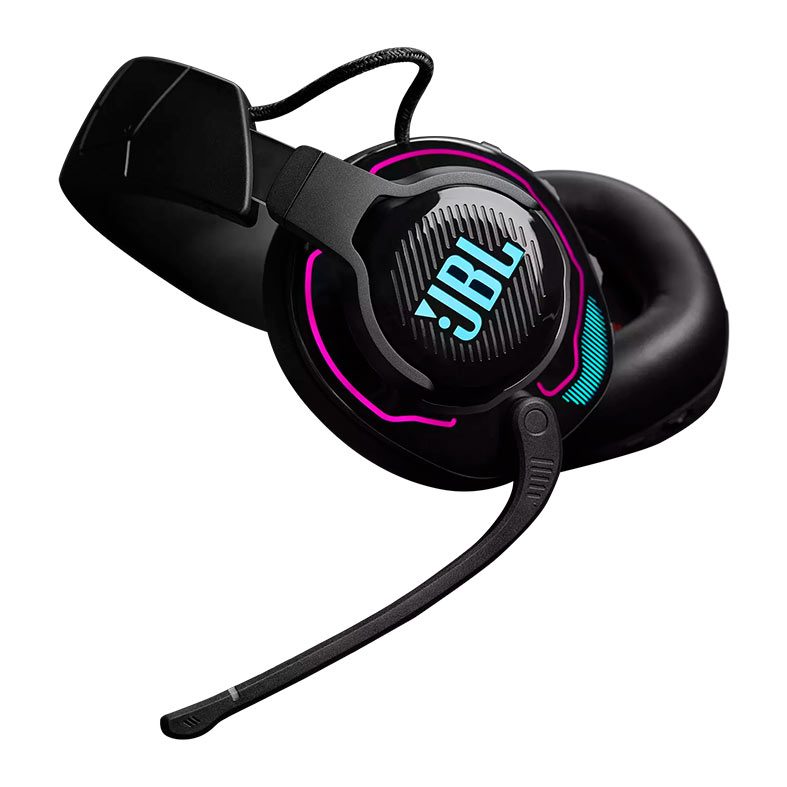 Headset Gamer JBL Quantum 910 Wireless, RGB, preto, JBLQ910WLBLK - miniatura 6