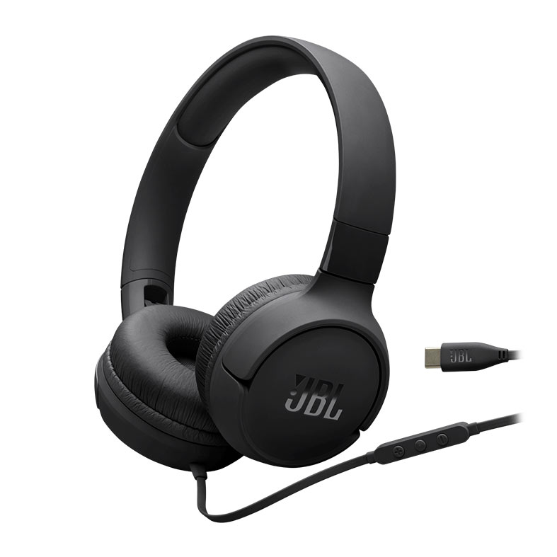 Headphone JBL Tune 520C, Drivers 32mm, Tipo-C, Preto, JBLT520CBLK - miniatura 4