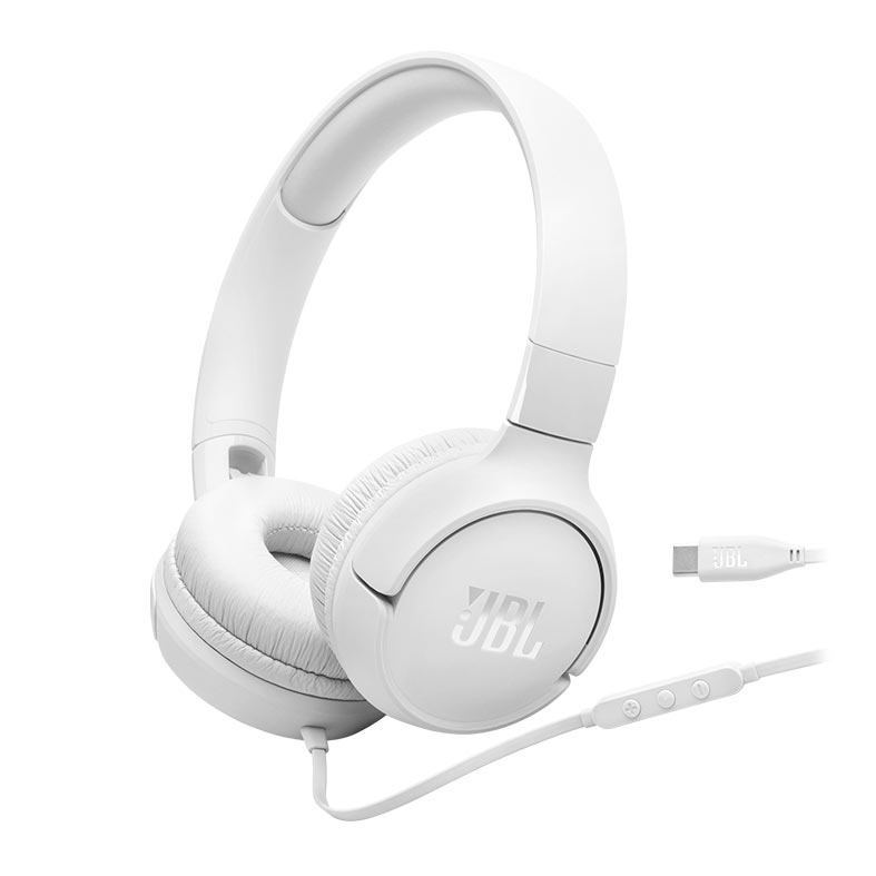 Headphone JBL Tune 520C, Drivers 32mm, Tipo-C, Branco, JBLT520CWHT - miniatura 4