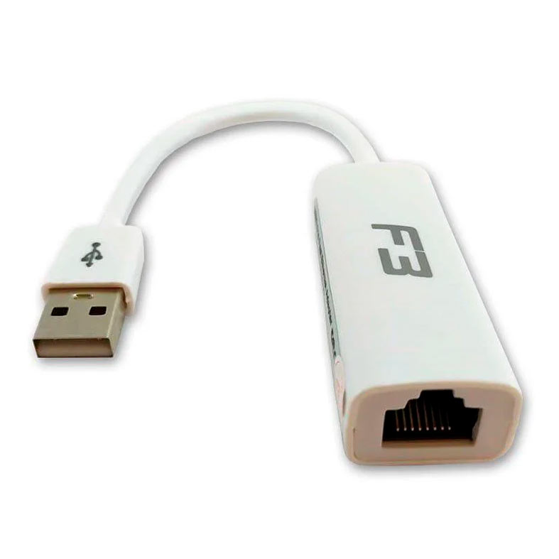 Cabo Adaptador USB 2.0 Para RJ45 F3, Ethernet 10/100, JC-AD-RJ452.0 - miniatura 3