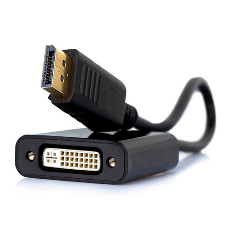 Cabo Adaptador F3 Displayport Para DVI, JC-CB-DDVI-612 - imagem 1