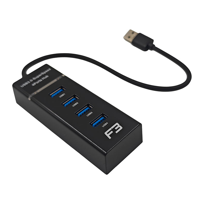 HUB F3 4 Portas USB 3.0, JC-HUB304 - miniatura 5