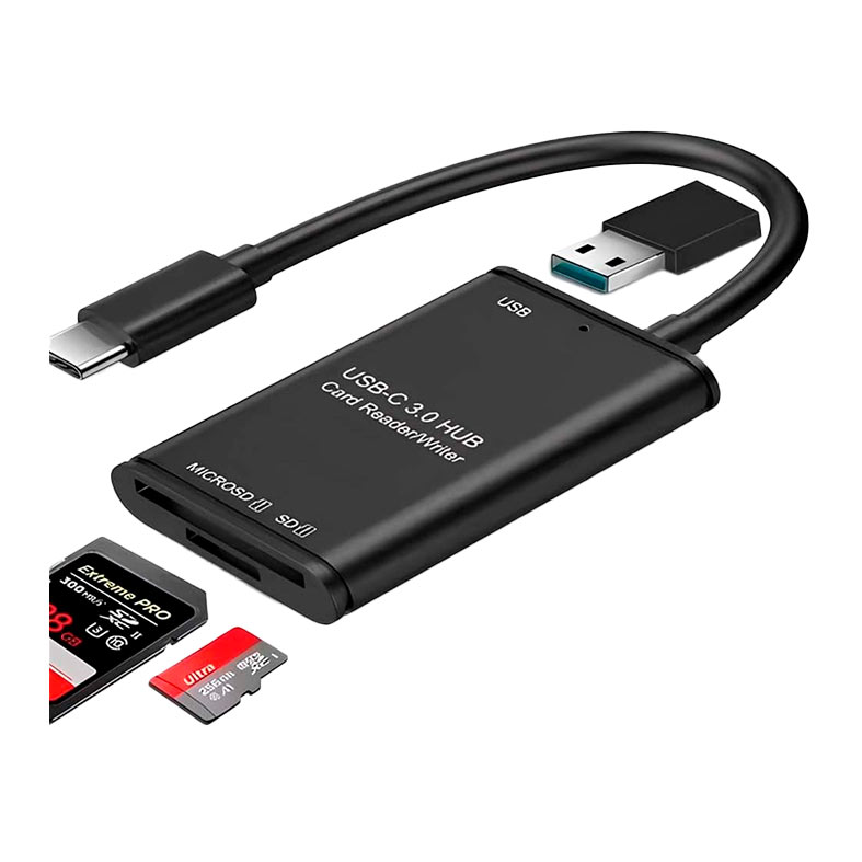 Adaptador Tipo-C Para Leitor de Cartao F3, JC-LT-TYC-U3 - miniatura 3