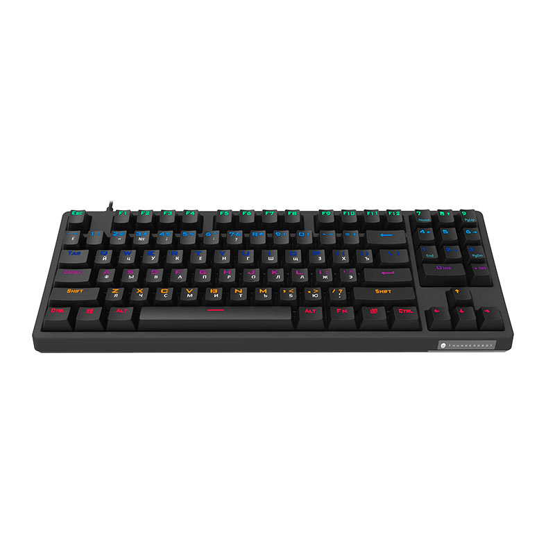 Teclado Mecanico Gamer Thunderobot KG3089C, RGB, Switch Blue, Preto, JM03N3E07 - miniatura 6
