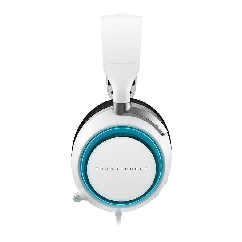 Headset Gamer Thunderobot HG503, RGB, Som Surround 7.1, Drivers 50mm, Branco, JM03N6E07 - miniatura 4