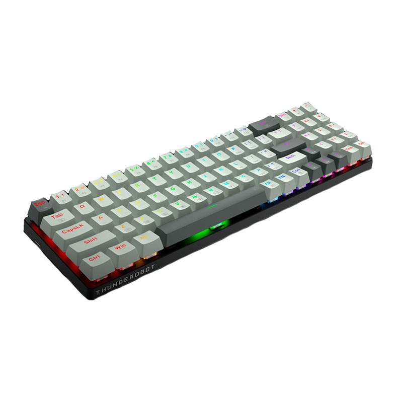 Teclado Mecanico Gamer Thunderobot K78, RGB, Switch Vermelho, Cinza e Branco, JM03NA008 - miniatura 3