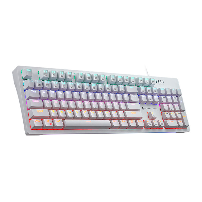 Teclado Mecanico Gamer Thunderobot KG3104R, RGB, Switch Red, Branco, JM03NNE07 - miniatura 3