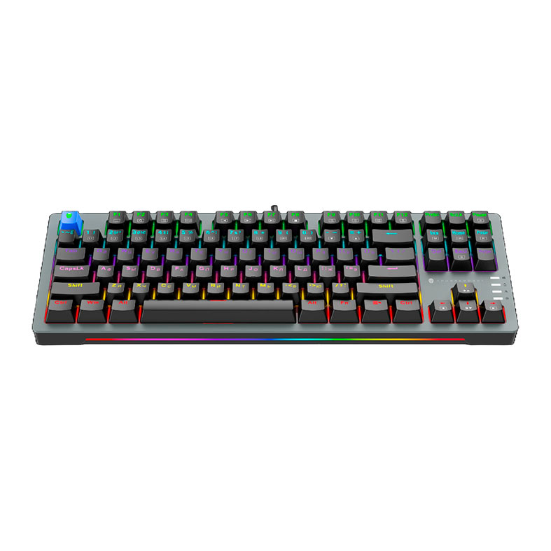 Teclado Mecanico Gamer Thunderobot K87, RGB, Switch Vermelho, USB, Preto, JT00FQ000 - miniatura 3
