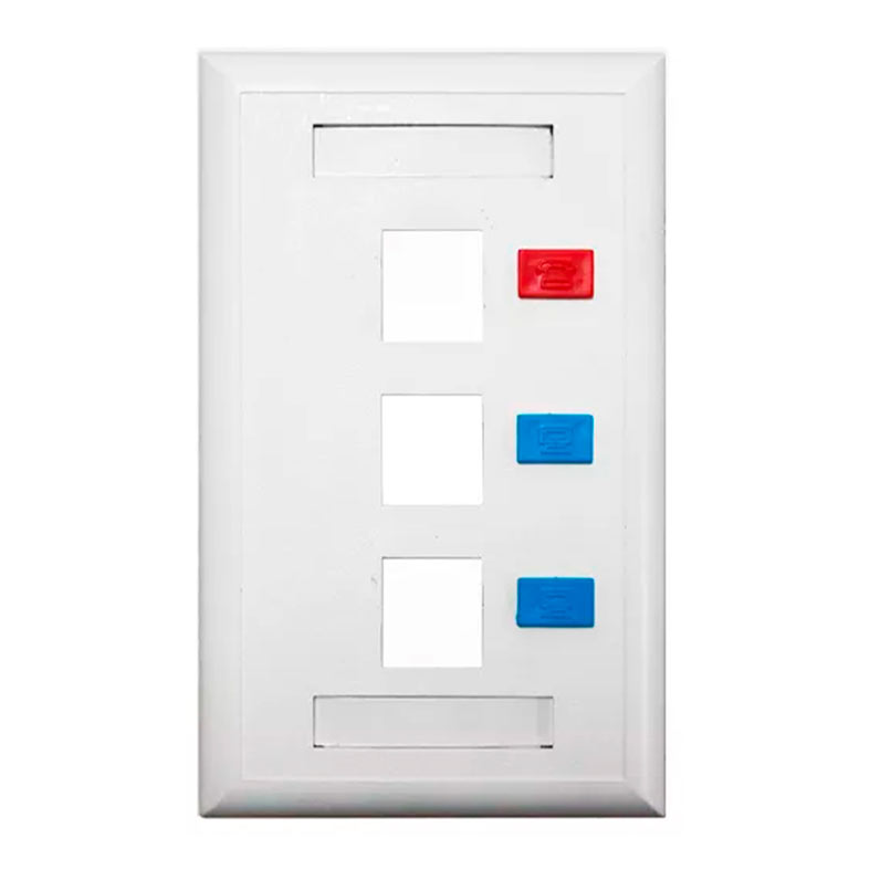 Espelho De Parede Keystone Seccon Seclan, 4X2, 3 portas, K-GL-1218C