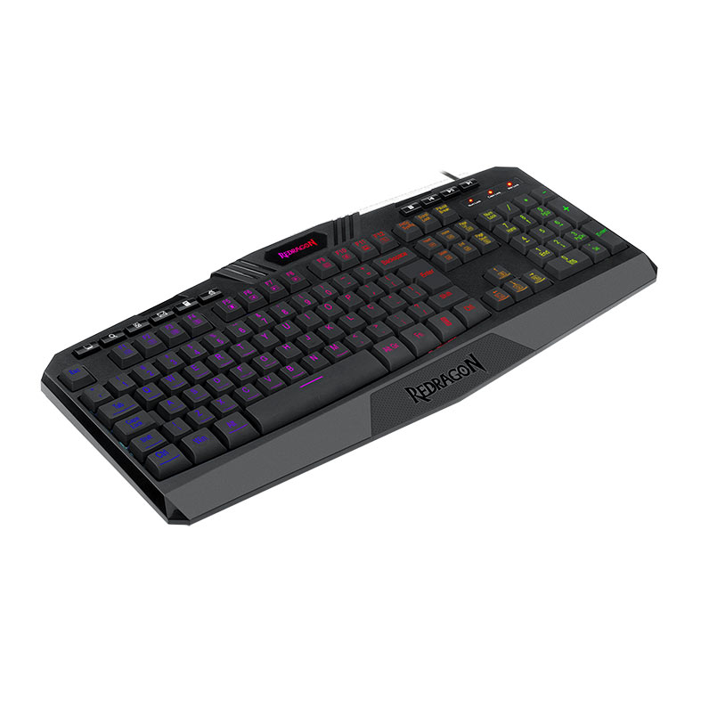 Teclado Gamer Redragon Harpe2 RGB, ABNT2, Preto, K503RGB-V2 - miniatura 3