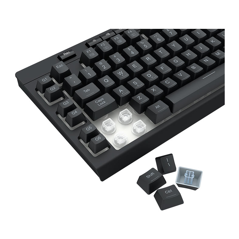 Teclado Gamer Redragon Shiva V2, RGB, ABNT2, Preto, K512RGB-V2 - miniatura 8
