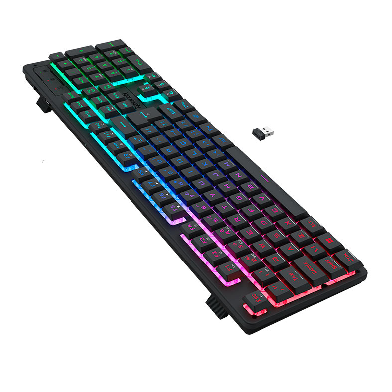 Teclado Gamer Redragon Netherbane Pro, RGB, ABNT2, Wireless, Preto, K521RGB-KS PT - miniatura 7