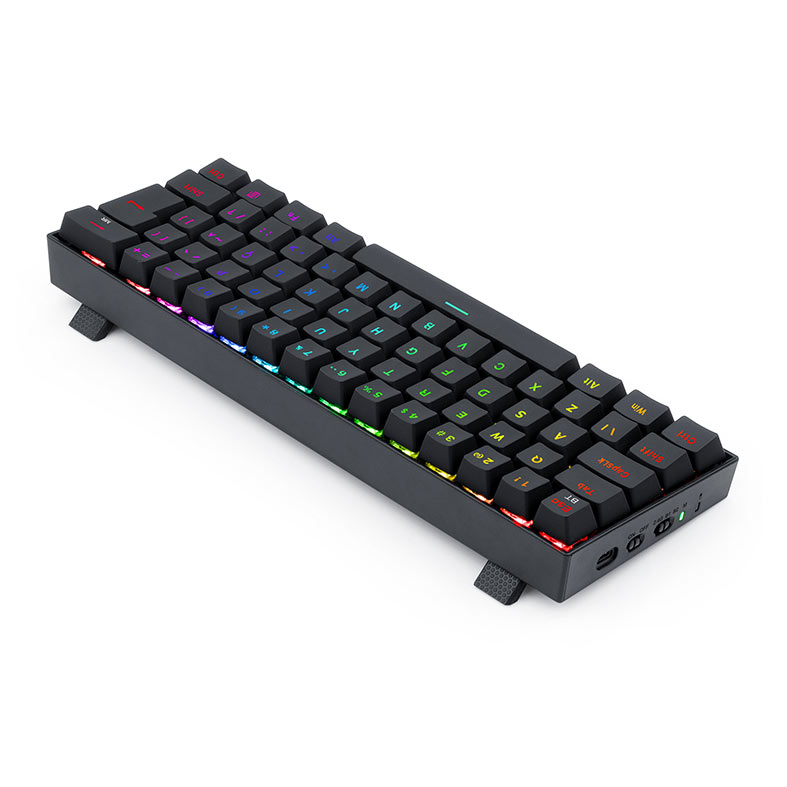 Teclado Mecanico Gamer Redragon Draconic PRO, RGB, ABNT2 60%, Switch Marron, Preto, K530RGB-PRO-(PT-BROWN) - miniatura 7