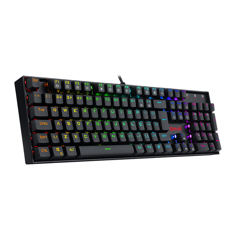 Teclado Mecanico Redragon Mitra RGB Switch Azul, K551RGB-1 - miniatura 3