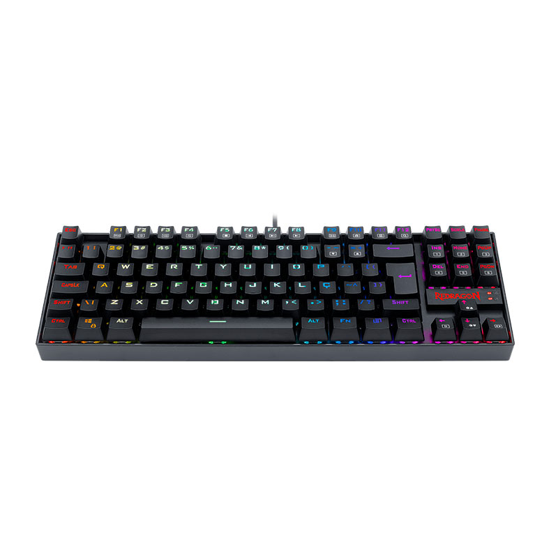 Teclado Mecanico Redragon Kumara Pro, RGB, Switch Vermelho, Preto, K552RGB-PRO-V2-PT-RED - miniatura 5