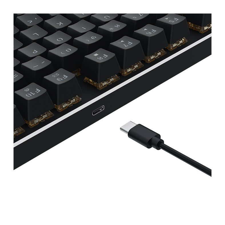 Teclado Magnetico Redragon Dharma, RGB, Full Size, Rapid Trigger, ABNT2, Case em Aluminio, Preto, K556RGB-M - miniatura 9