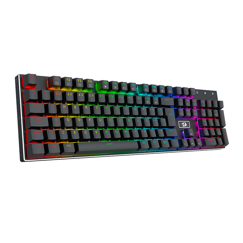 Teclado Mecanico Redragon Devarajas, RGB, Switch Marrom, Preto, K556RGB-PT-BROWN - miniatura 3