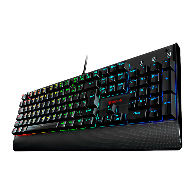 Teclado Mecanico Redragon Kala, RGB, Switch Azul, K557RGB-PT-BLUE - miniatura 4