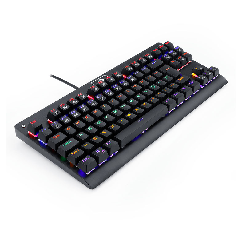 Teclado Mecanico Redragon Dark Avenger Preto Rainbow Switch Vermelho, K568R-PT-RED - miniatura 5