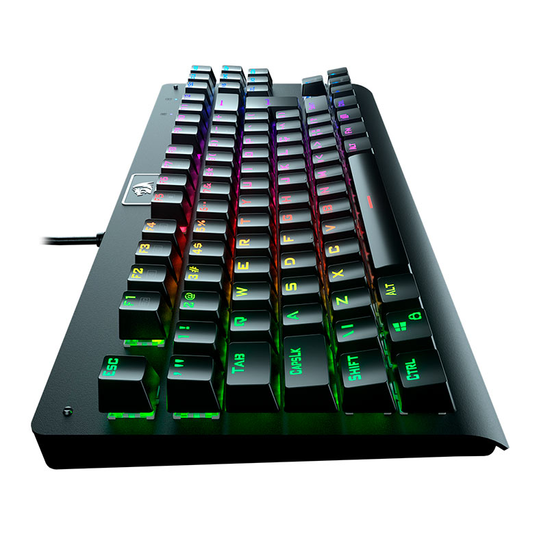 Teclado Mecanico Redragon Dark Avenger, RGB, ABNT2, Switch Vermelho, K568RGB-2 RED - miniatura 5
