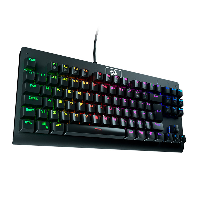 Teclado Mecanico Redragon Dark Avenger, RGB, ABNT2, Switch Vermelho, K568RGB-2 RED - miniatura 3