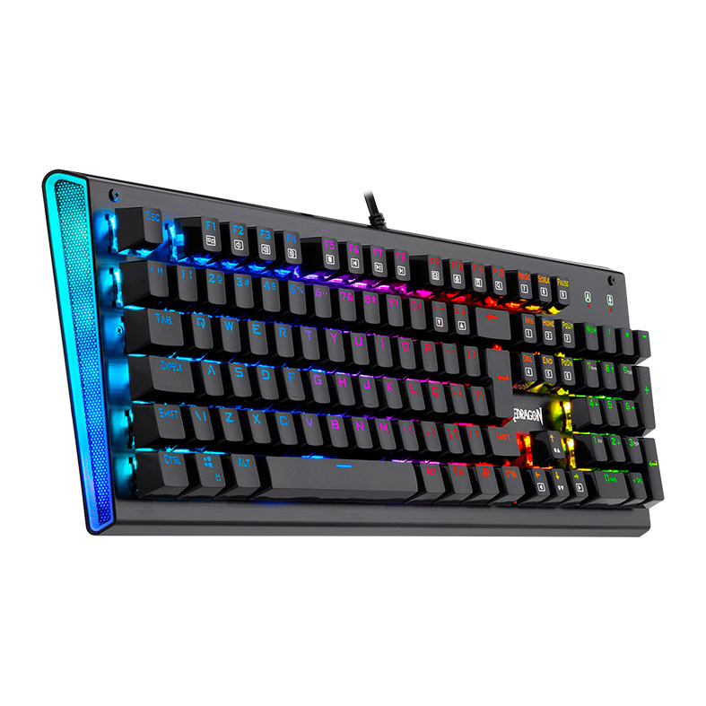 Teclado Mecanico Gamer Redragon Aryaman V2, RGB, Switch Marrom, Preto, K569RGB-PT-BROWN-V2 - miniatura 3