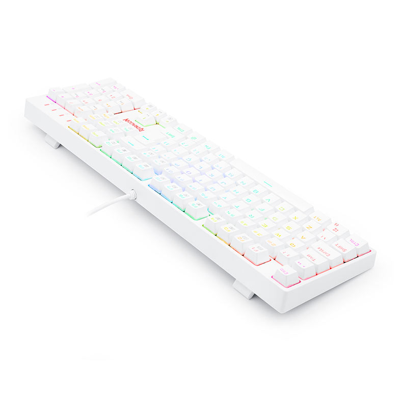Teclado Mecanico Gamer Redragon Surara-Pro, RGB, Switch Azul, Branco, K582W-RGB-PRO-BLUE - miniatura 7