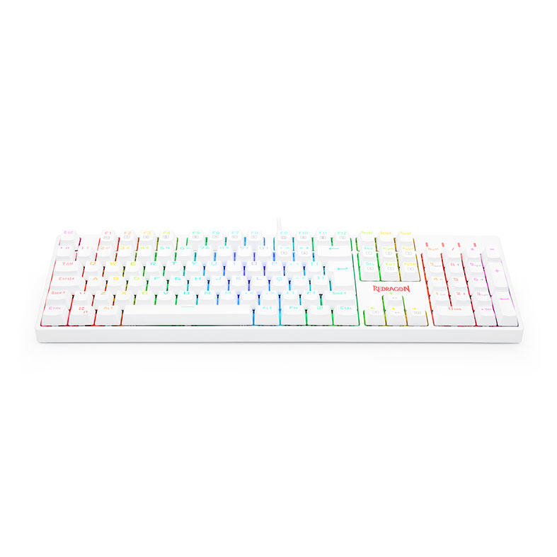 Teclado Mecanico Gamer Redragon Surara-Pro, RGB, Switch Azul, Branco, K582W-RGB-PRO-BLUE - miniatura 5