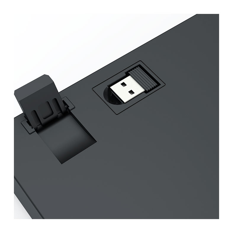 Teclado Mecanico Redragon Deimos, RGB, Switch Marrom, Wireless, Preto, K599-KNS - miniatura 9