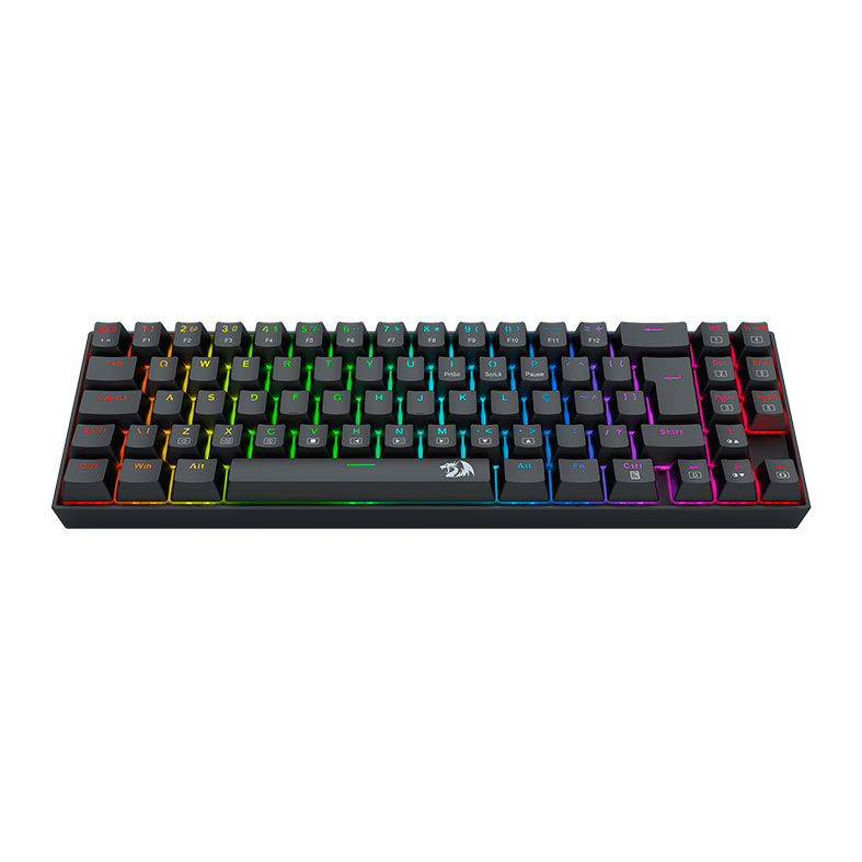 Teclado Mecanico Redragon Deimos, RGB, Switch Marrom, Wireless, Preto, K599-KNS - miniatura 5