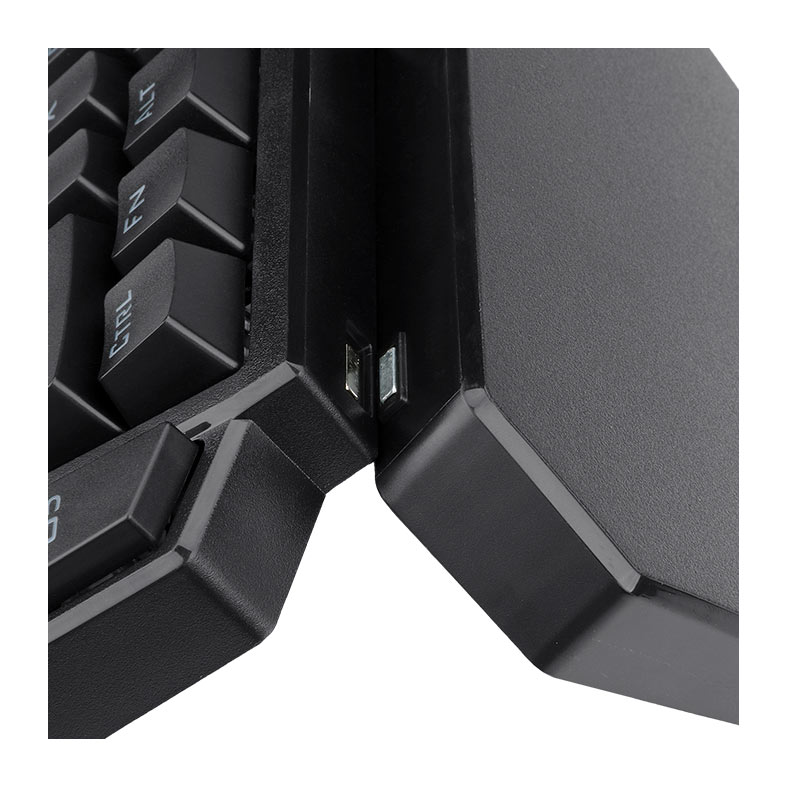 Teclado Mecanico Gamer Redragon Ditix One-Handed, RGB, Switch Azul, Preto, K601-RGB - miniatura 8