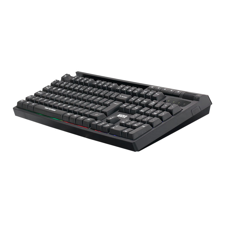 Teclado Gamer Marvo Soldat K603, Rainbow, ABNT2, Preto, K603-PT - miniatura 4