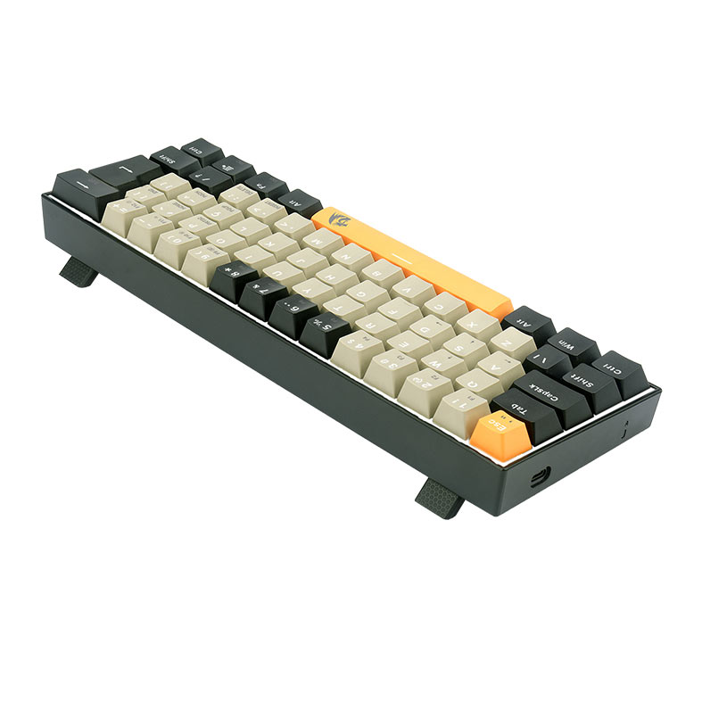 Teclado Mecanico Redragon Lakshmi Sunrise, Led Branco, ABNT2, Switch Marrom, K606-OG-GY-BK - miniatura 7