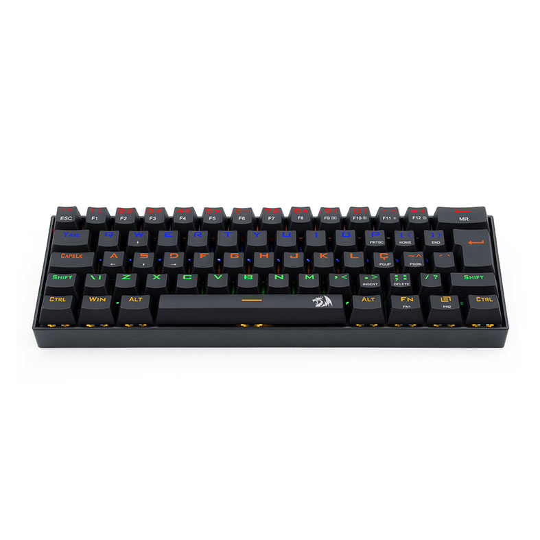 Teclado Mecanico Redragon Lakshmi, Rainbow, ABNT2, Layout 60%, Switch Marrom, K606R-PT-BROWN - miniatura 5