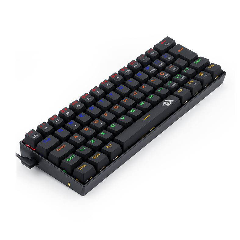 Teclado Mecanico Redragon Lakshmi, Rainbow, ABNT2, Switch Vermelho, K606R-PT-RED - miniatura 6