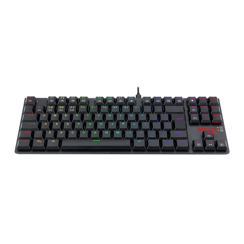 Teclado Mecanico Redragon APS Pro, RGB, Switch Marrom, Preto, K607P-KBS-PT-BROWN - miniatura 7