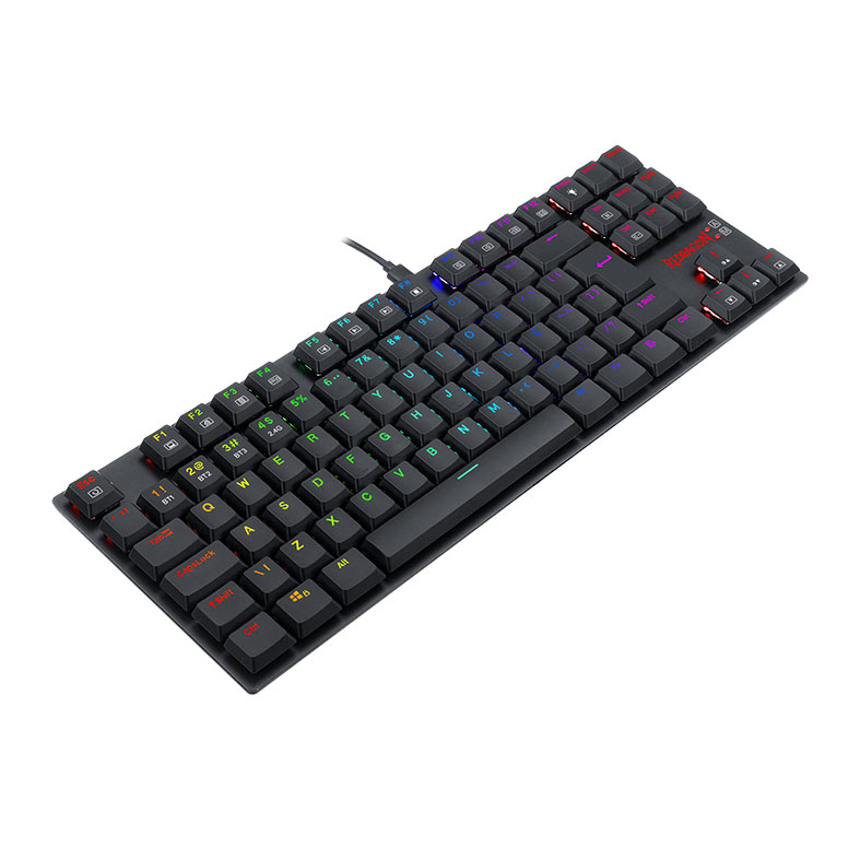 Teclado Mecanico Redragon APS Pro, RGB, Switch Marrom, Preto, K607P-KBS-PT-BROWN - miniatura 6