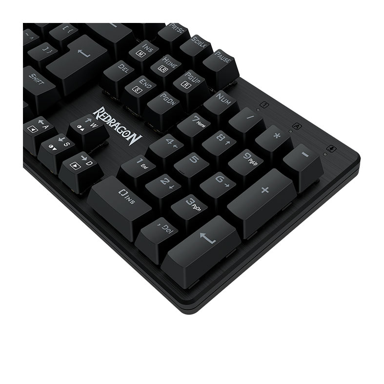Teclado Mecanico Gamer Redragon Valheim, Rainbow, Switch Marrom, USB, Preto, K608-R-PT-BROWN - miniatura 8