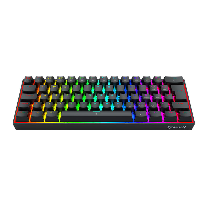 Teclado Magnetico Redragon Fizz, RGB, ABNT2, Preto, K617RGB-M - miniatura 6