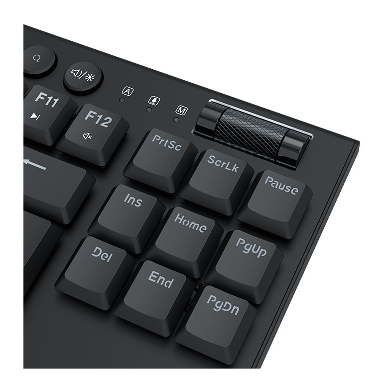 Teclado Mecanico Gamer Redragon Horus Pro TKL, RGB, Switch Marrom, USB, Preto, K621RGB-PRO-PT-BROWN - miniatura 9