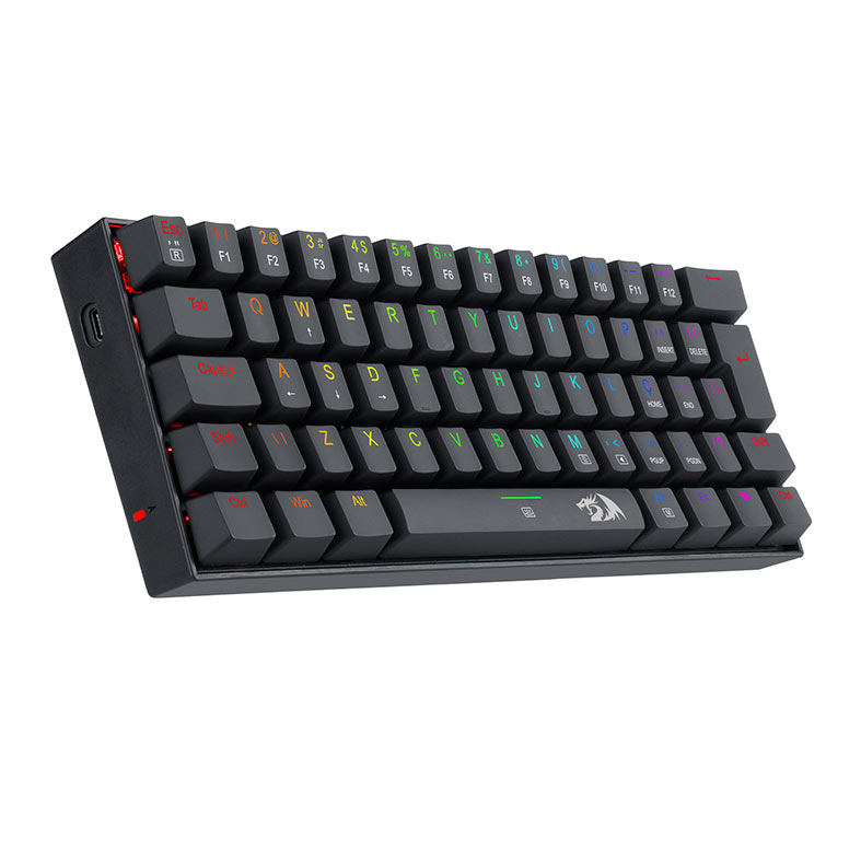 Teclado Mecanico Gamer Redragon Dragonborn, RGB, ABNT2, Switch Brown, Preto, K630RGB-1-PT-BROWN - miniatura 3