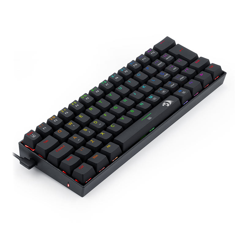 Teclado Mecanico Gamer Redragon Dragonborn, RGB, ABNT2, Switch Brown, Preto, K630RGB-1-PT-BROWN - miniatura 6