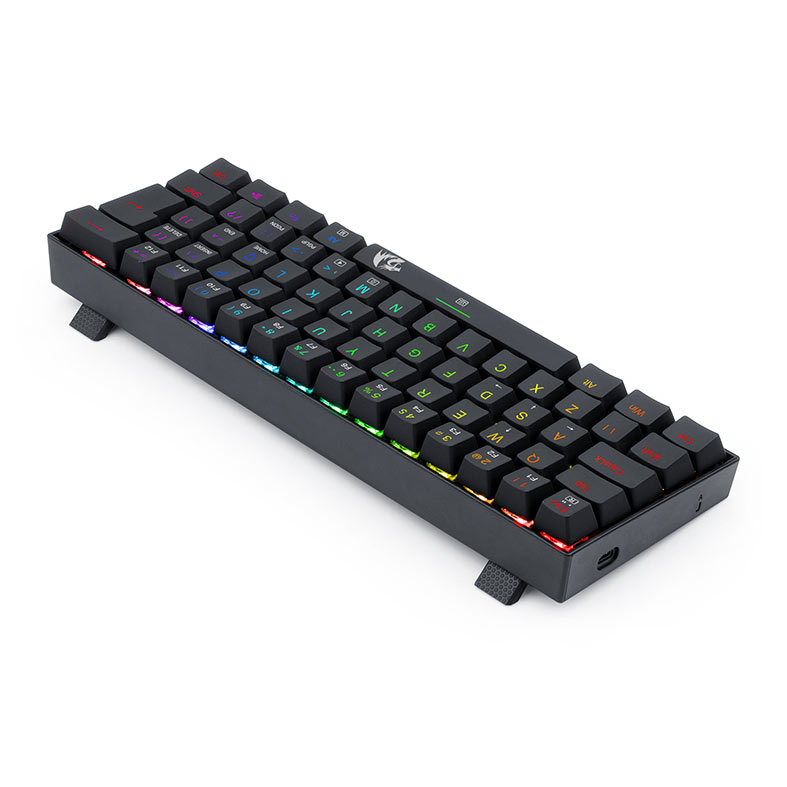 Teclado Mecanico Gamer Redragon Dragonborn, RGB, ABNT2, Switch Brown, Preto, K630RGB-1-PT-BROWN - miniatura 7